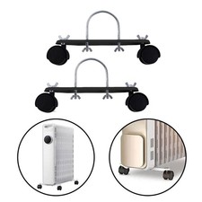 2 supports à roulettes pour