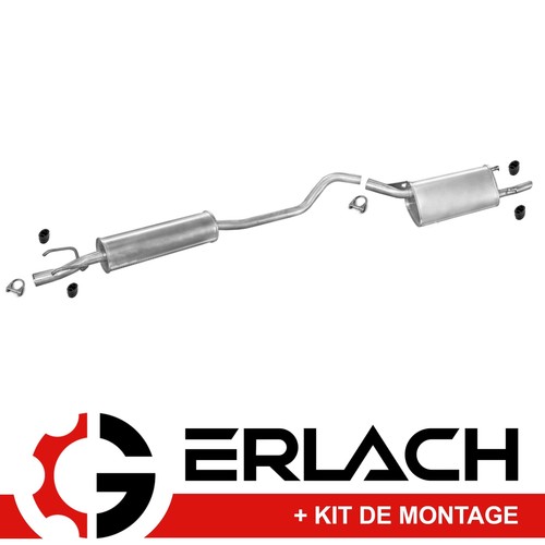 Echappement silencieux pour