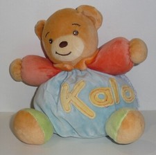 Doudou Ours Kaloo - Bleu vert