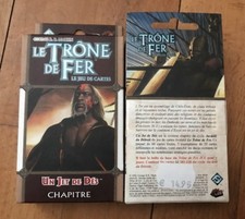 NEUF CARTES LE TRONE DE FER JCE @ UN JET DE DES @ CHAPITRE @ EXTENSION
