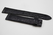 Bracelet en cuir croco Jaeger