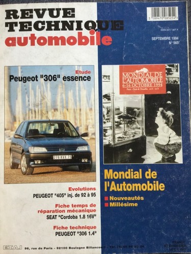 Revue technique automobile rta - automobile,