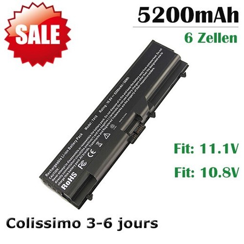 5200mah batterie pour - pour, ibm