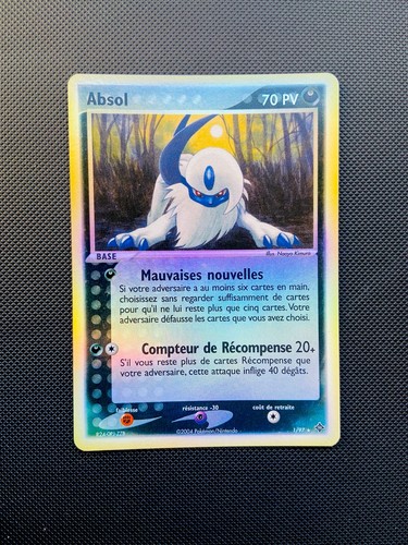 Carte pokemon absol - carte, 1/97