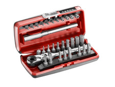 Coffret 31 pièces embouts 1/4' + cliquet FACOM - R.180J31PB