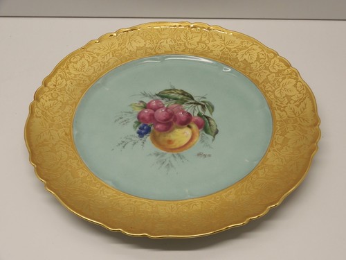 Belle assiette porcelaine - -belle,