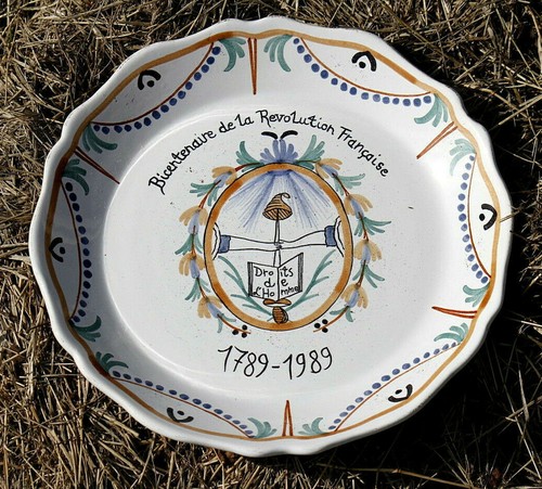 Assiette céramique artisanale