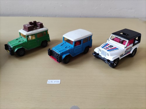 Majorette toyota x 4 - toyota,