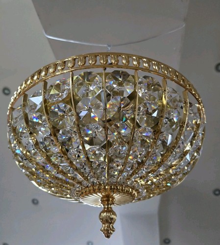 Lustre plafonnier pampilles - lustre,