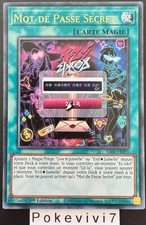Carte YU-GI-OH! MOT DE PASSE SECRET RA04-FR095 UR NEUF