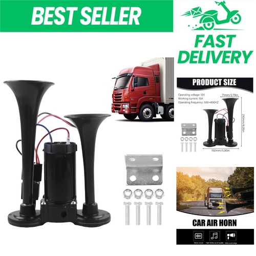 Klaxon camion 12v puissant - camion,