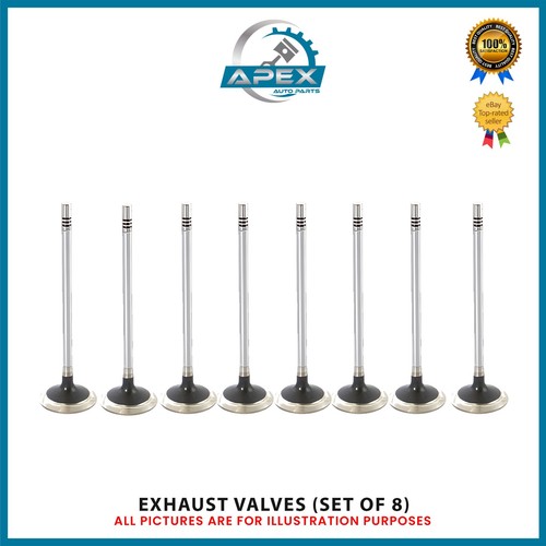 échappement valves set pour - set, 8