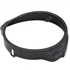 Ghière Cadre Carbone Look Phare Avant Vespa PX 125-150-200 Arc-En-Ciel LML