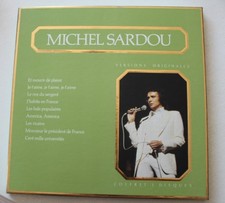 Michel Sardou , coffret 3 disques  , 3 X  33 Tours