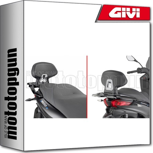 Dosseret passager givi - dosseret, piaggio