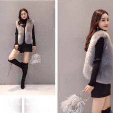 Femme Manteau Fausse Fourrure