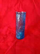 Superbe vase tube en verre