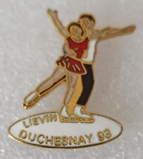 Pins patinage artistique. Duchesnay à Lievin en 1993