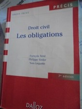 LIVRE DE DROIT : DROIT CIVIL -