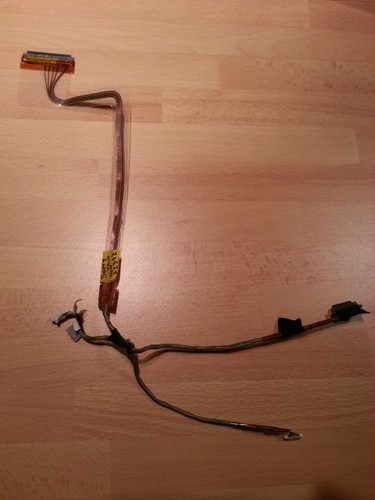 Câble plat lcd pour - sony, vaio