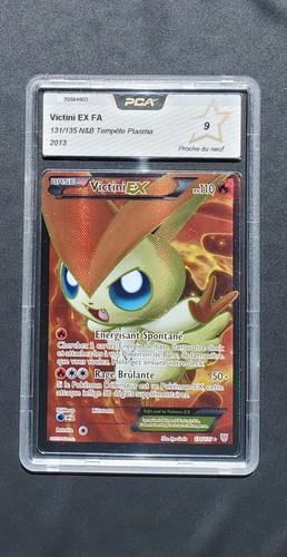 Carte pokémon victini - carte, ex