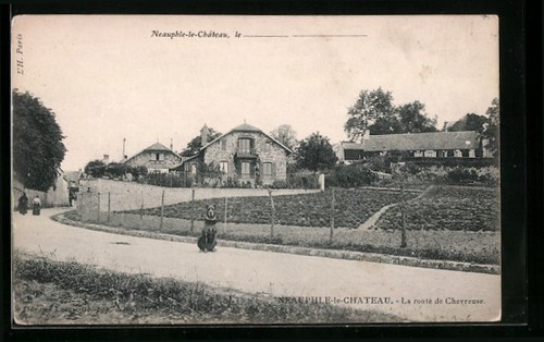 Cpa neauphle château - neauphle-le-château,, la