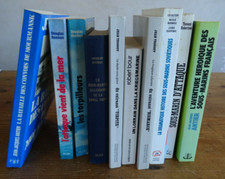Lot de 10 Livres Marine