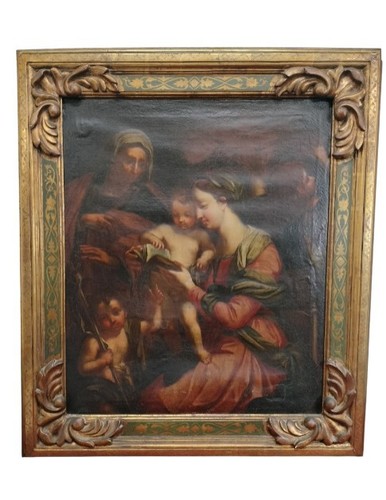 Vierge enfant sainte - vierge,