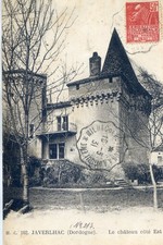 convoyeur de Milhac de Nontron à Angoulème 1931 sur cpa de Javerlhac