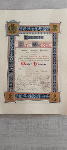 Rare fondé 1893 - rare,
