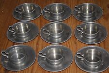 9 portes sous tasses service