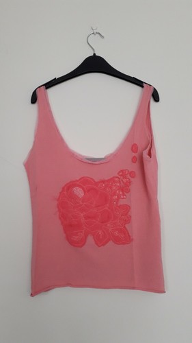 Gilet rose helena sorel - gilet, motif