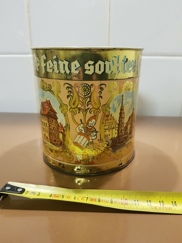 Ancienne boite gâteau fer - boite,