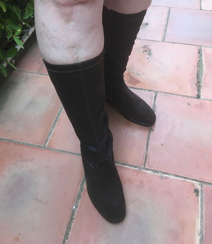 Bottes cuir daim - et,