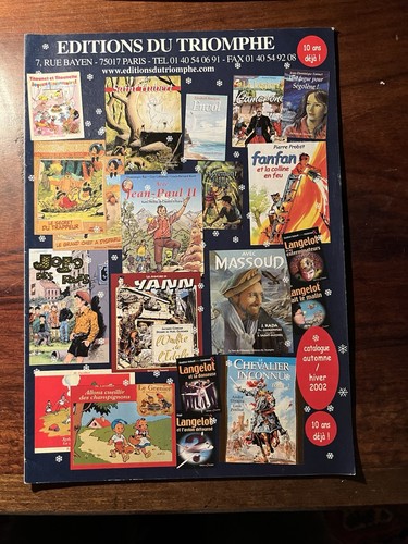 Catalogue editions du - bd,