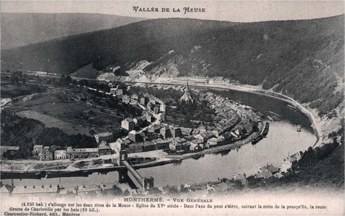 Cpa montherme vue - cpa,