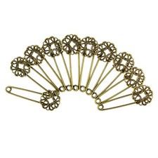10 Pcs Blanc Filigrane Fleur