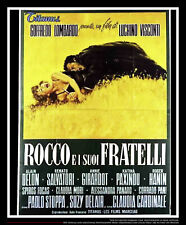 ROCCO AND HIS BROTHERS Delon Huge Italian 4SH Vintage Movie Poster Original 1960