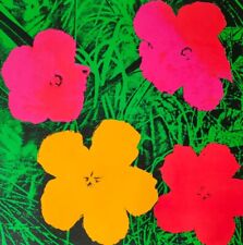 Sérigraphie Flowers De Andy Warhol Par  Éditeurs Nouvelles Images 