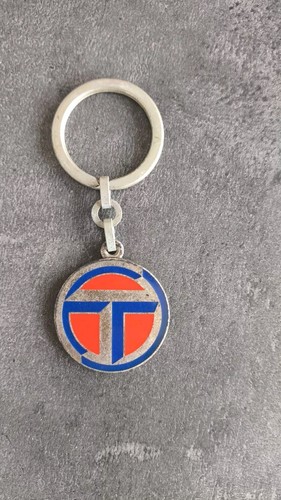 Porte cle vintage metal email - metal,