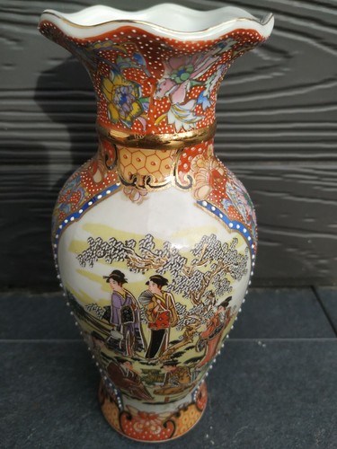 Vase porcelaine asiatique - vase,