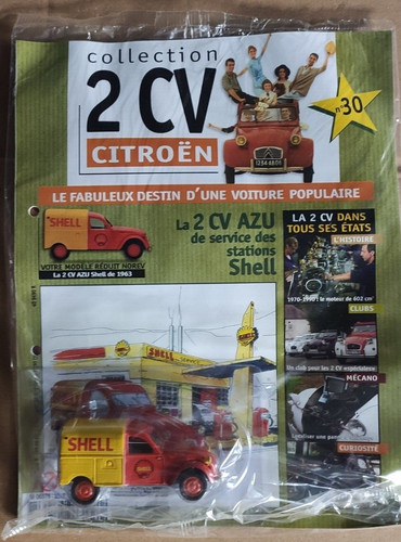 Citroen 2cv azu shell - 2cv,