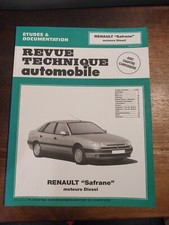 REVUE TECHNIQUE RENAULT SAFRANE 2.1 DT 2.5 DT RN RT RXE Diesel Rta Safrane