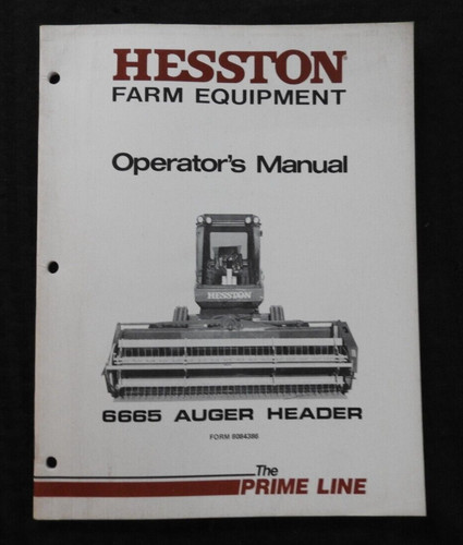 Véritable hesston 6665 - véritable,
