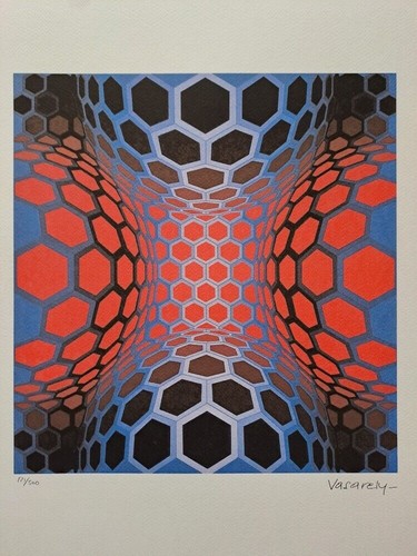 Signé victor vasarely - victor,