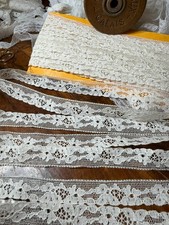 DENTELLE DE CALAIS France - bordure années 20 - 10 mètres x 2 cm