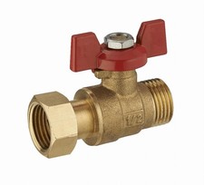 Vanne à sphère femelle mâle