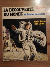 LA DECOUVERTE DU MONDE n° 24 de la Terre à la Lune BD Bandes Dessinées LAROUSSE