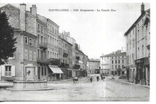 RARE/ CARTE POSTALE ANCIENNE - CRAPONNE : RUE  HAUTE LOIRE 43 / POSTCARD FRANCE