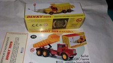 Berliet GBO benne carrière basculante Dinky Toys 572 Atlas sans panneau + fiche
